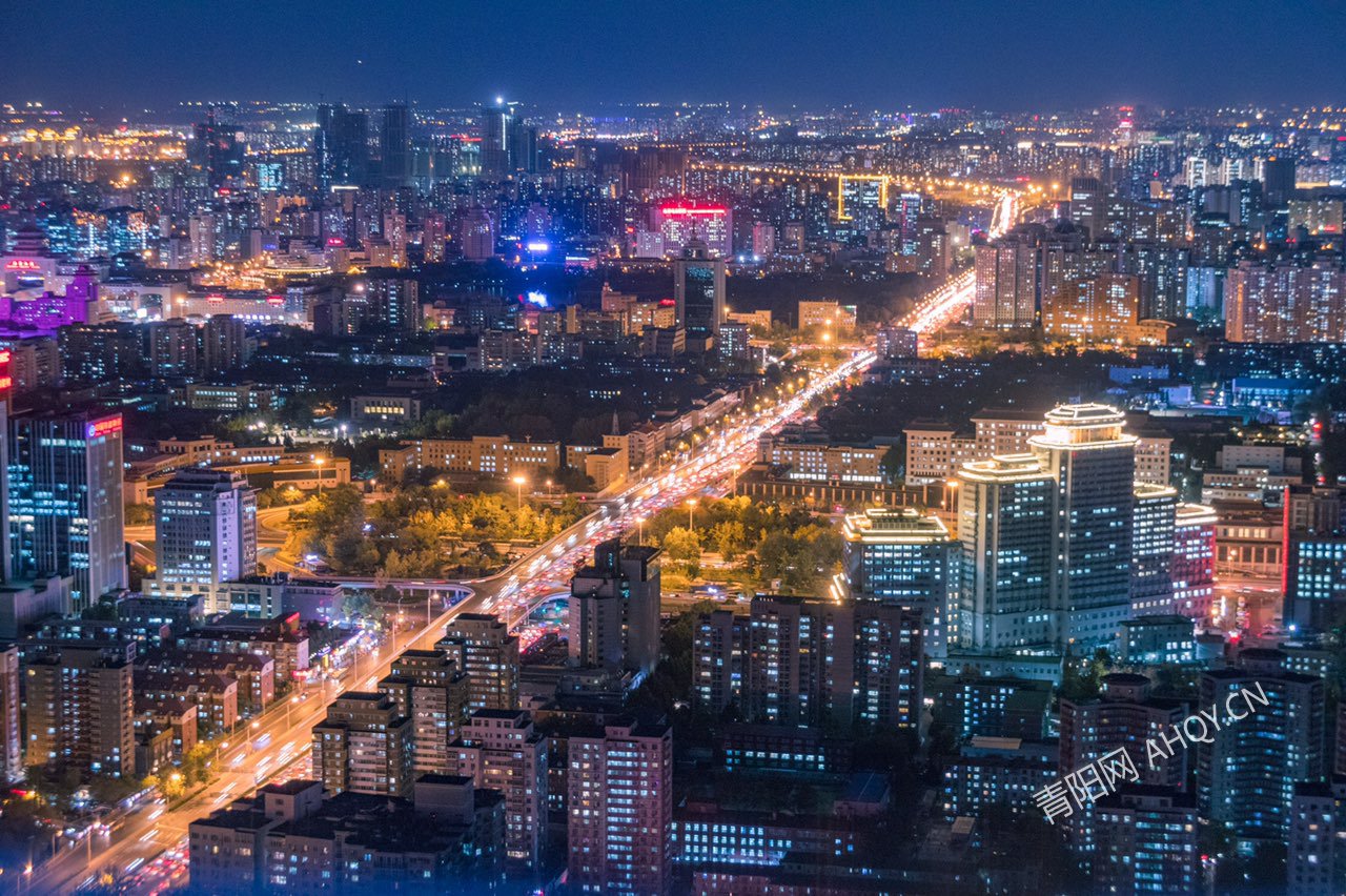 北京俯瞰夜景的地方图片